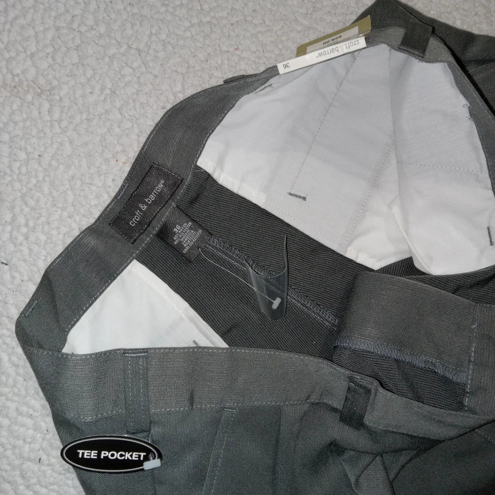 Croft & Barrow NWT Microfiber Golf Shorts size 36 - Picture 2 of 8